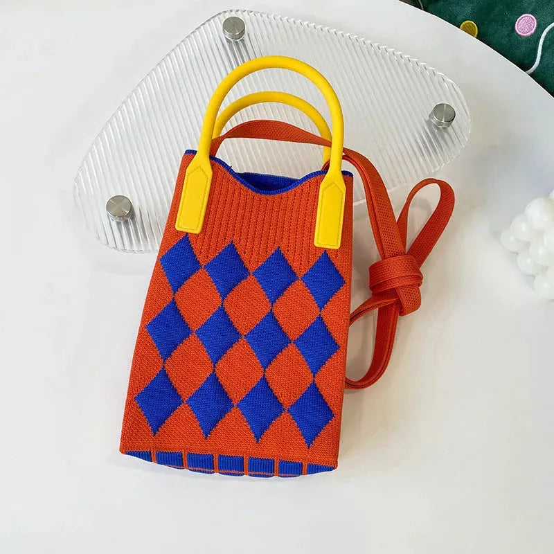 Love Mini Knit Shoulder Crossbody Bag - Bella Enchanté
